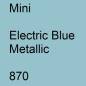 Preview: Mini, Electric Blue Metallic, 870.